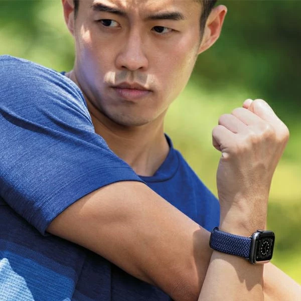 Elastičen pašček za Apple Watch UNIQ Aspen, Weavex™, 38/40/41 mm, siv Elastičen pašček za Apple Watch UNIQ Aspen, Weavex™, 38/40/41 mm, siv