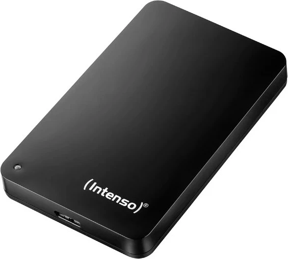 Zunanji trdi disk Intenso Memory Case, 1 TB, 2,5", 3.2 Gen 1, 5400 RPM, črn