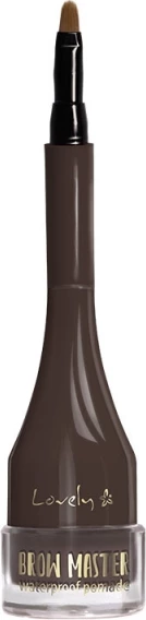 Pomada za obrvi Lovely Brow Master Waterproof Pomade 02 Dark Brown, 1 kos
