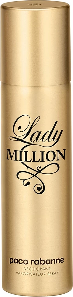 Deodorant v spreju za ženske Paco Rabanne Lady Million, 150 ml