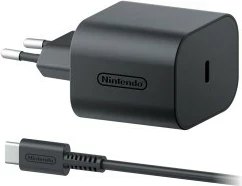 Napajalnik za Nintendo Switch 2, črn