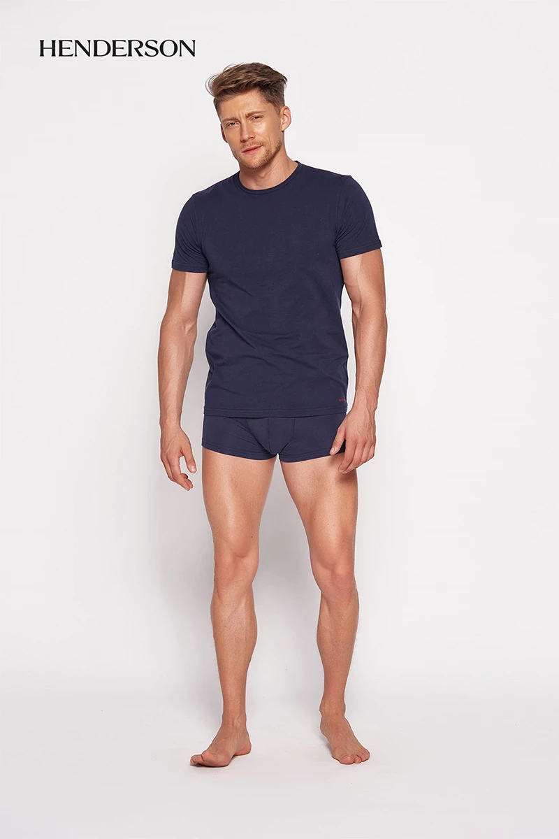 Majica za moške Henderson model 116218, temno modra