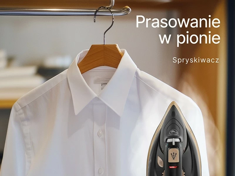 Parni likalnik 3000 W s keramično ploščo, črno-zlato Lafe VaporMax