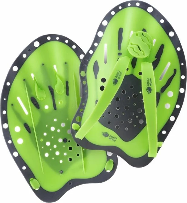 Plavutka za vadbo plavanja AquaWave, zelena, unisex