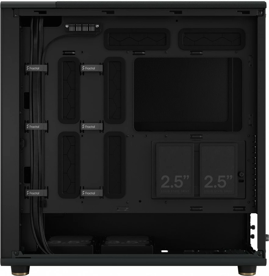 Kompjuterska ohišja Fractal Design North XL, Midi Tower, FD-C-NOR1X-01, črna