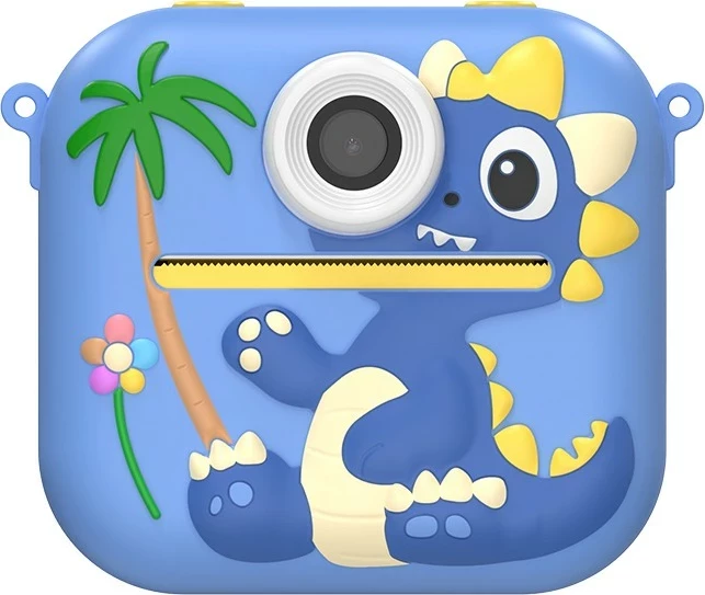 Fotoaparat, 48 MP, takojšnje tiskanje, 13 dodatkov, bel, Tracer DinoCam