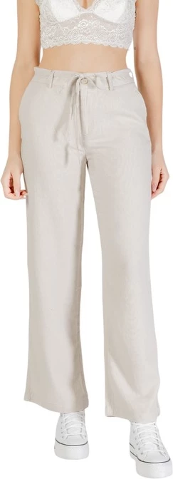 Hlače za ženske Only, bež