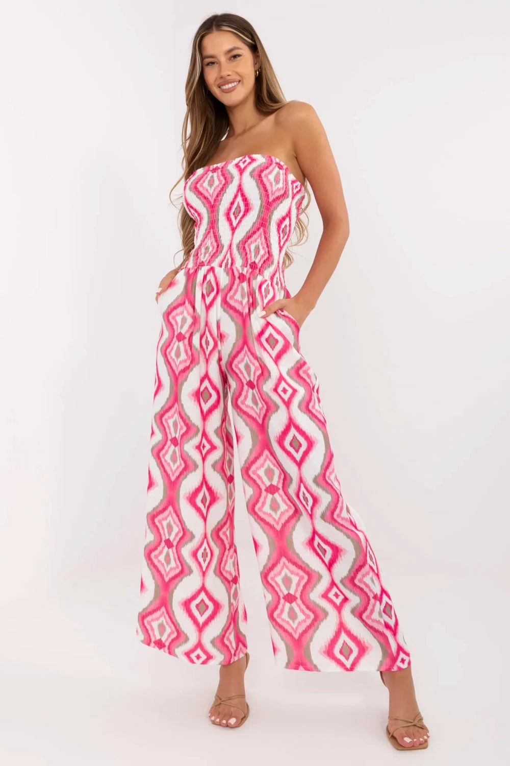 Kombinezon za ženske, Italy Moda 213243, večbarven