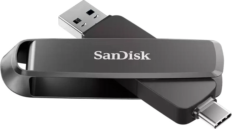 USB ključek Sandisk Extreme Pro Dual Drive 2TB, USB Type-A/Type-C, črn USB ključek Sandisk Extreme Pro Dual Drive 2TB, USB Type-A/Type-C, črn