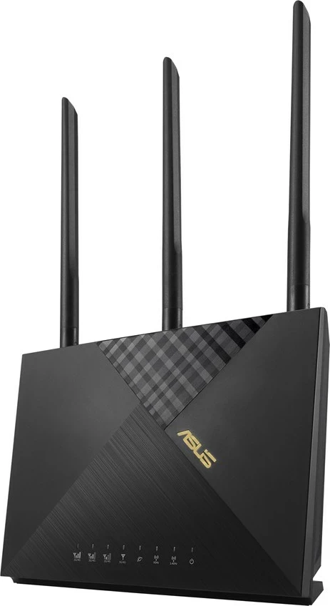 Router ASUS 4G-AX56, Wi-Fi 6, dvopasovni, črn