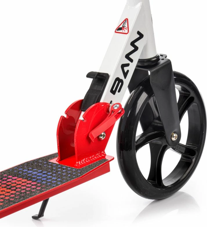 Urban skiro Meteor, za ženske in otroke, črn in rdeč