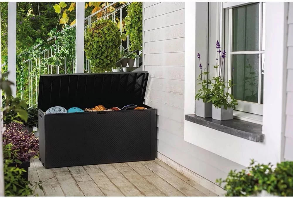 Kompaktna shramba 270 L, grafit, KETER 249722, pravokotna