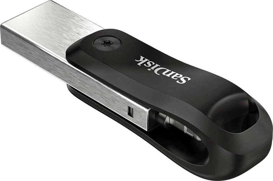 USB ključek Sandisk iXpand SDIX60N-128G-GN6NE, 128GB, USB 3.2 Gen 1, vrteč, sivo/srebrn USB ključek Sandisk iXpand SDIX60N-128G-GN6NE, 128GB, USB 3.2 Gen 1, vrteč, sivo/srebrn