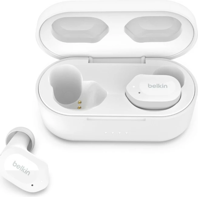 Brezžične slušalke Belkin SOUNDFORM Play, True Wireless Stereo (TWS), bele