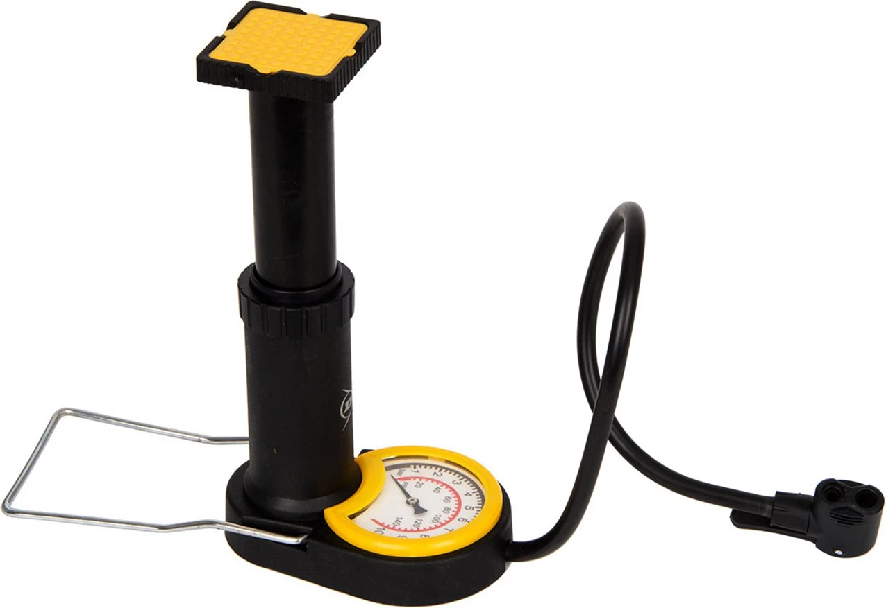 Kolesarska tlačilka z merilnikom tlaka Dunlop