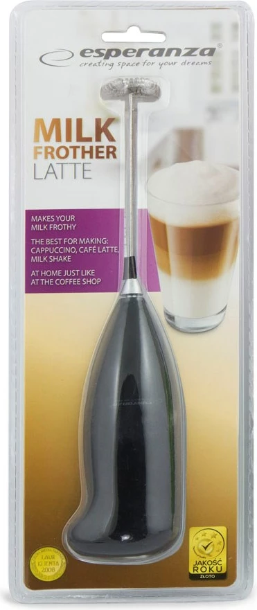 Penilec mleka Esperanza EKF001K, črn