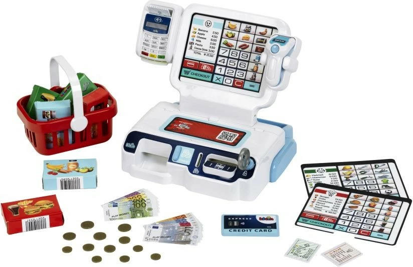 Igrača blagajna z aplikacijo Klein 7265, večbarvna, komplet dodatkov