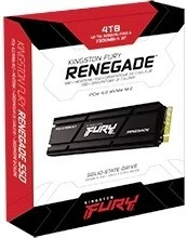 Notranji SSD 4TB, M.2 2280, PCIe 4.0 NVMe Kingston FURY Renegade