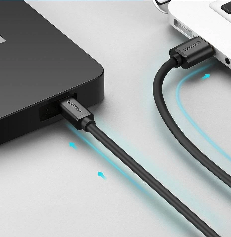 Kabffi USB na mini USB UGREEN US132, 1 m, črn Kabffi USB na mini USB UGREEN US132, 1 m, črn