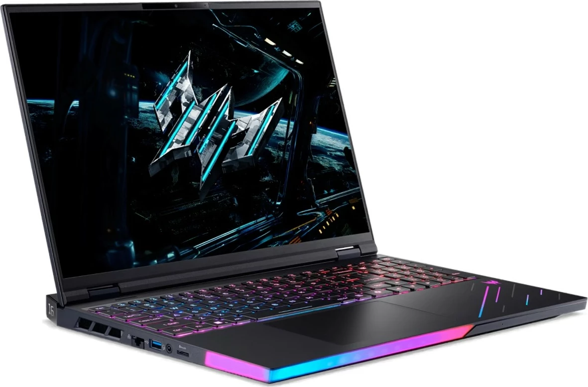 Prenosnik za igre Acer Predator Helios 16 AI PH16-73-909A, Intel Core Ultra 9 275HX, NVIDIA RTX 5090, 32GB/1TB, OLED, Win11