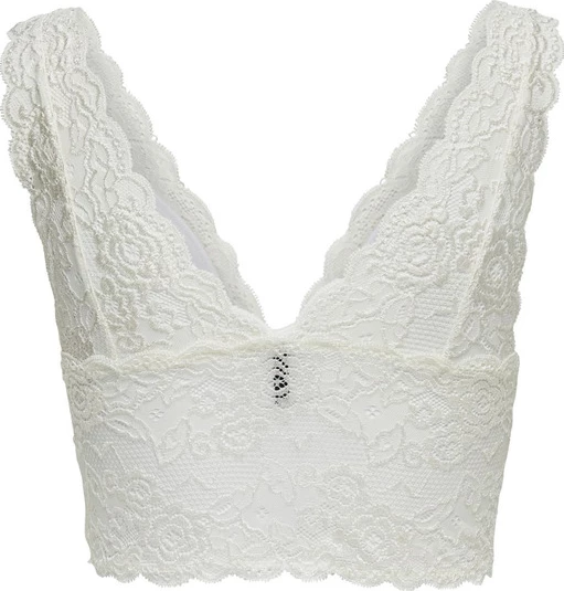 Crop majica Only, bela