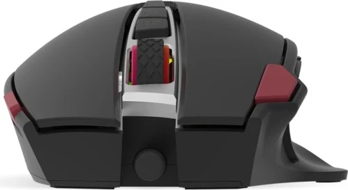 Brezžični igralni miš Fuze Pro, Krux, USB Tip-A, 12000 DPI, črn