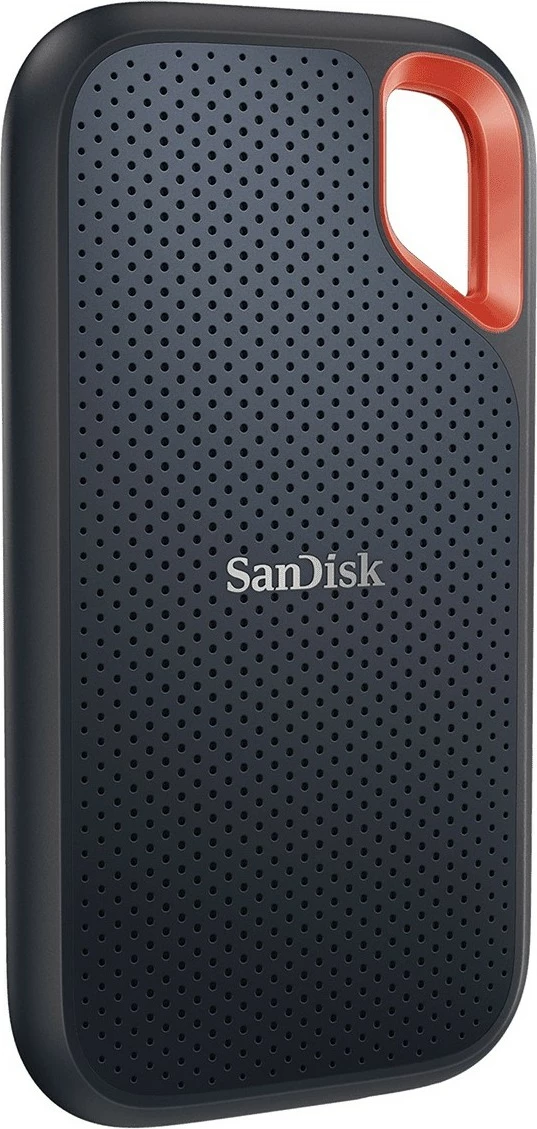 Zunanji SSD disk SanDisk Extreme Portable, 2 TB, USB Type-C, 3.2 Gen 2, 1050 MB/s, zaščita z geslom, črn