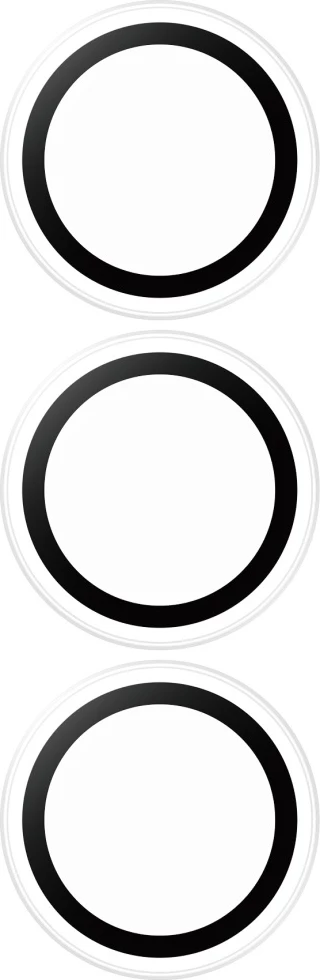 Zaščita iz kaljenega stekla za kamero PanzerGlass Hoops, Samsung Galaxy S25+, prozorna