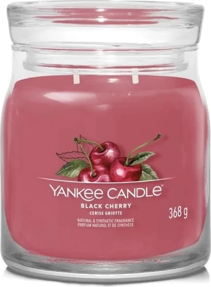 Aromatična sveča Black Cherry Yankee Candle 368 g