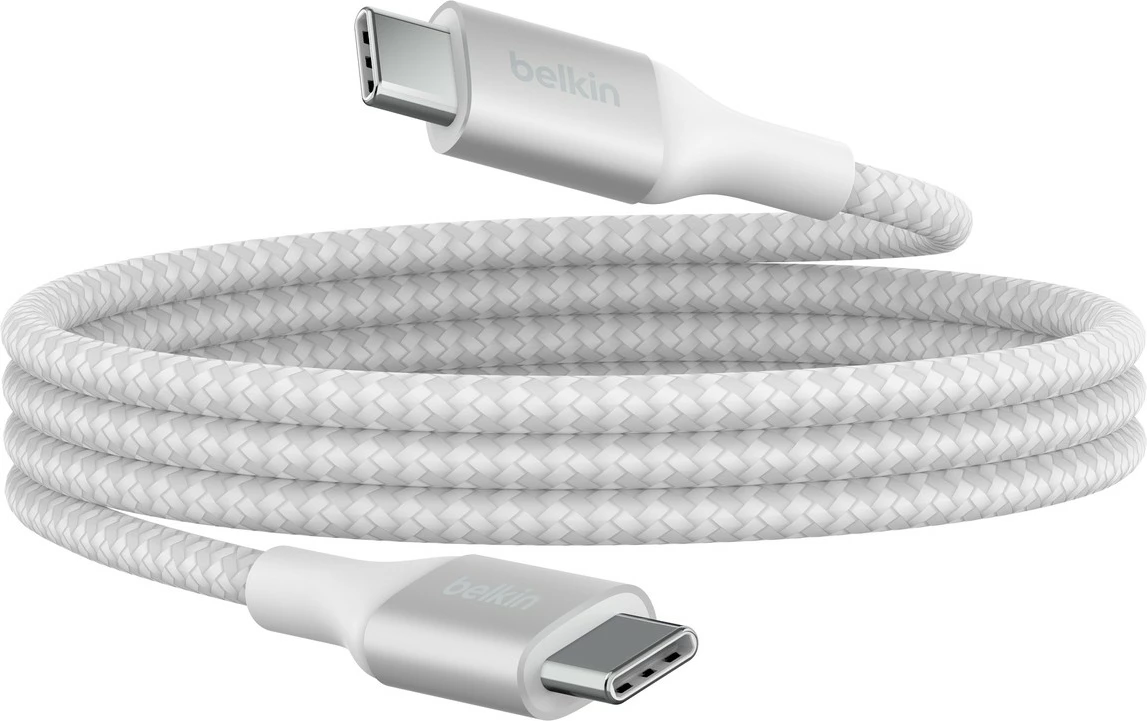 USB-C kabel, Belkin CAB015bt1MWH, 1 m, USB 2.0, bel