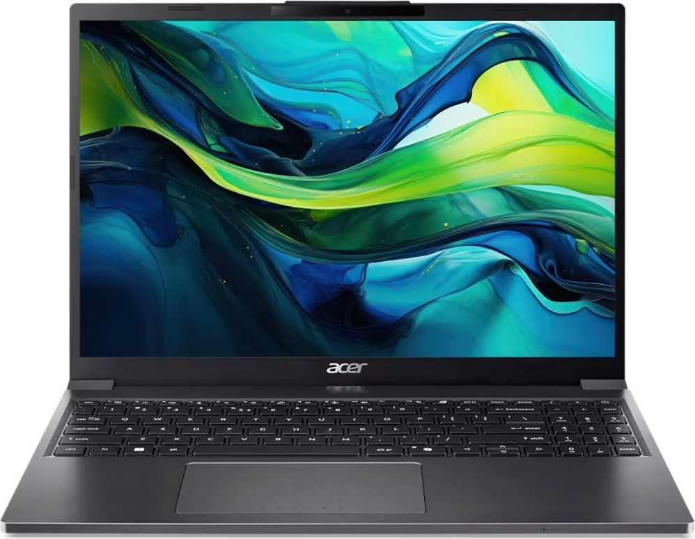 Prenosnik Aspire Go 15, i7-1355U, 15,3" WUXGA, 16GB RAM, 512GB SSD, brez OS — Acer AG15-51P-78K5, siv