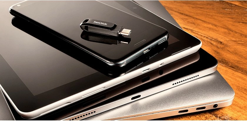 USB ključ SanDisk Ultra Dual Drive Go, 256 GB, USB Type-A / USB Type-C, 3.2 Gen 1, 150 MB/s, črn USB ključ SanDisk Ultra Dual Drive Go, 256 GB, USB Type-A / USB Type-C, 3.2 Gen 1, 150 MB/s, črn