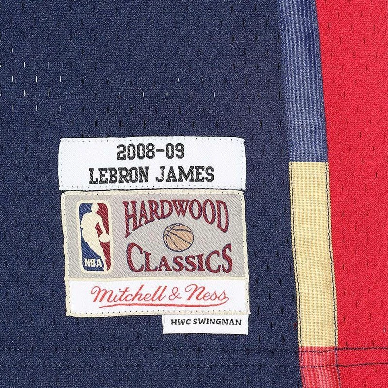Basketball dres Mitchell & Ness, Cleveland Cavaliers, LeBron James, temno moder
