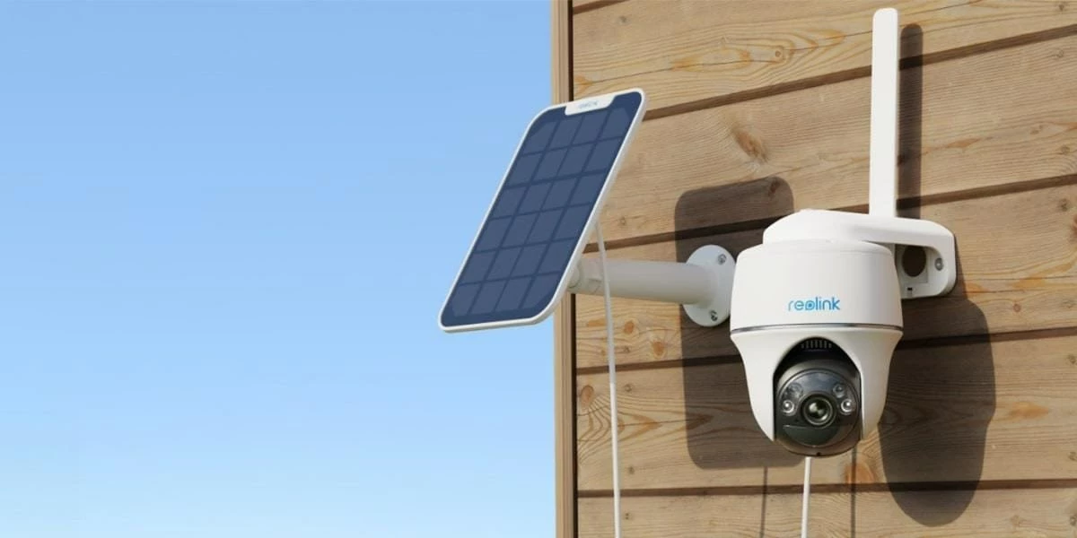 IP varnostna kamera z sončno ploščo, 5 MP, bela Reolink G430