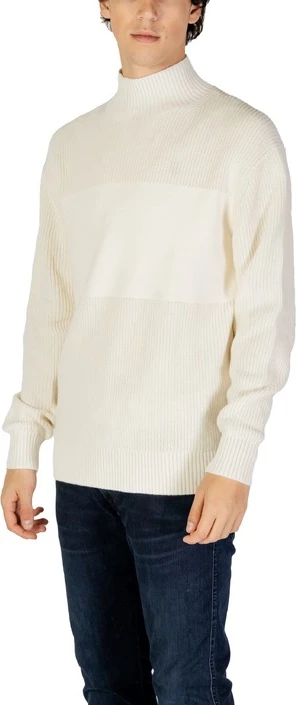 Pulover za moške Calvin Klein Jeans, bel