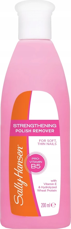 Odstranjevalec laka, ki krepi nohte Sally Hansen Strengthening Polish Remover, 200 ml
