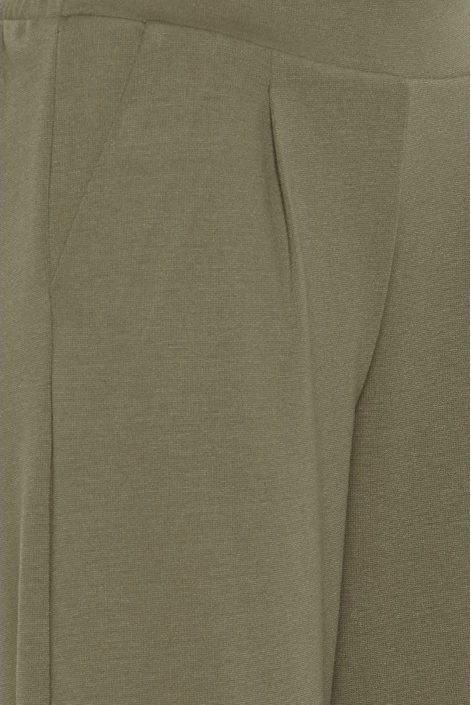 Hlače Ichi za ženske, zelene