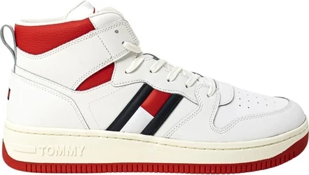 Čevlji za moške Tommy Hilfiger Jeans, beli