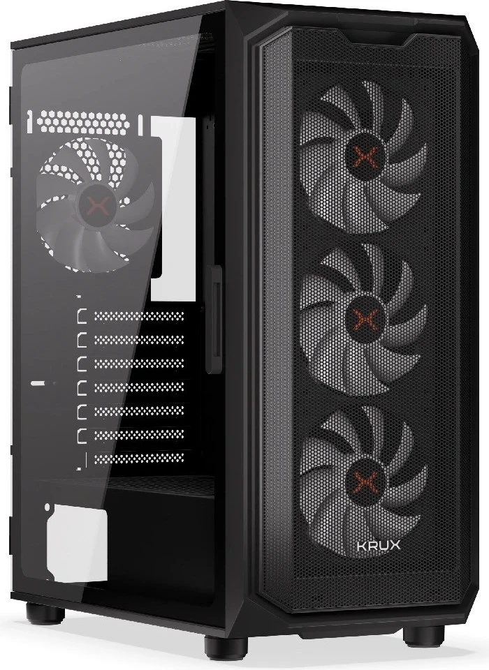 Midi Tower kaseta Orona KRUX, črna