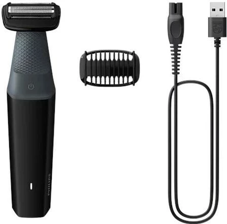 Trimer za telo Philips Bodygroom 3000 BG3017/01, sivo-črn