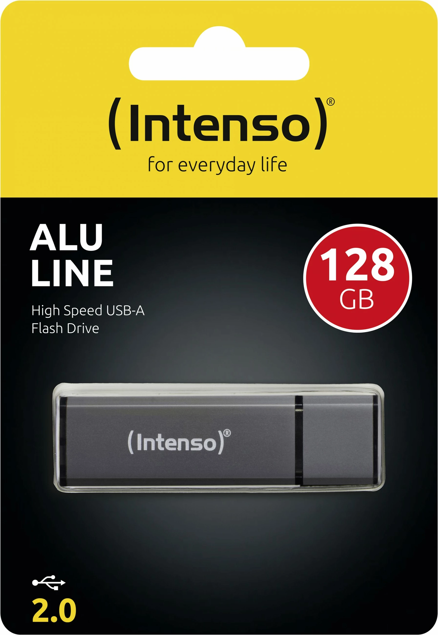 USB ključek Intenso 128 GB, USB 2.0, alumin, antracit USB ključek Intenso 128 GB, USB 2.0, alumin, antracit