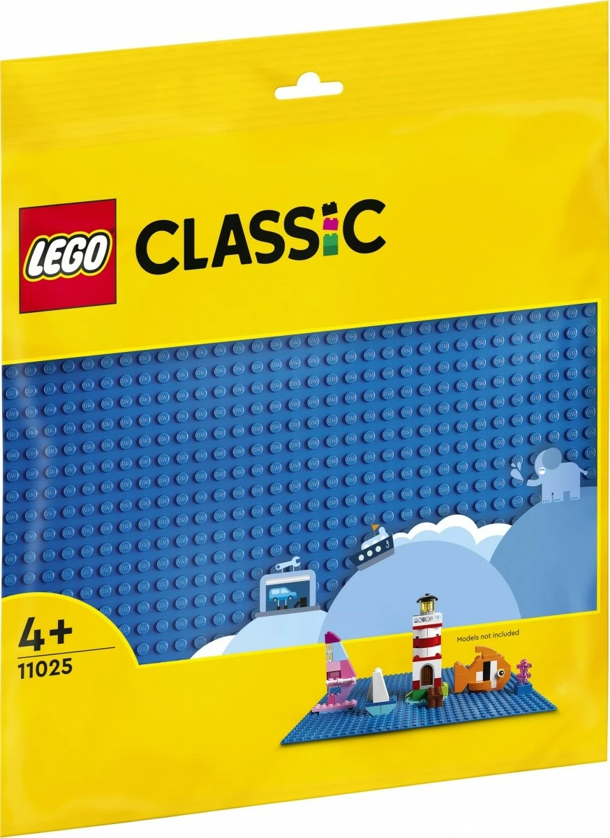 Gradbena plošča LEGO Classic 11025, 32 x 32 pik, modra
