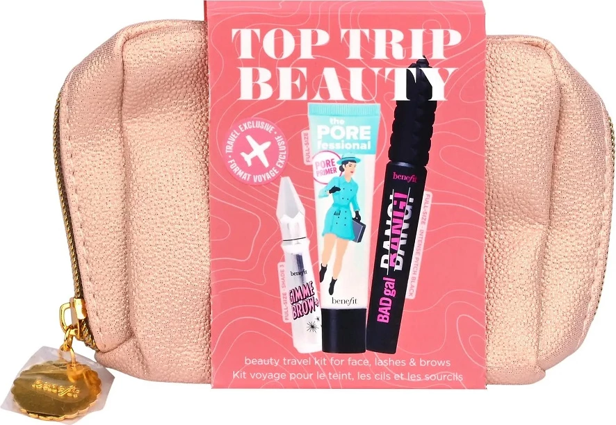 Set ličil Top Trip Beauty Set, Benefit, 3 kosa