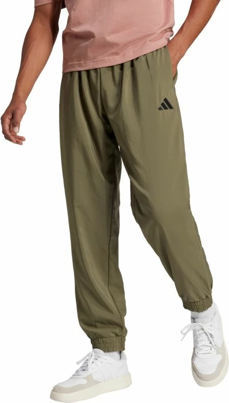 Hlače za prosti čas adidas Essentials Small Logo Stanford, zelene