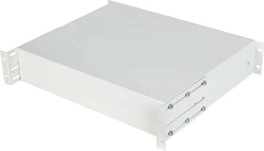 Sklopni predal za 19" regal, 2U 360 mm, LANBERG, siv