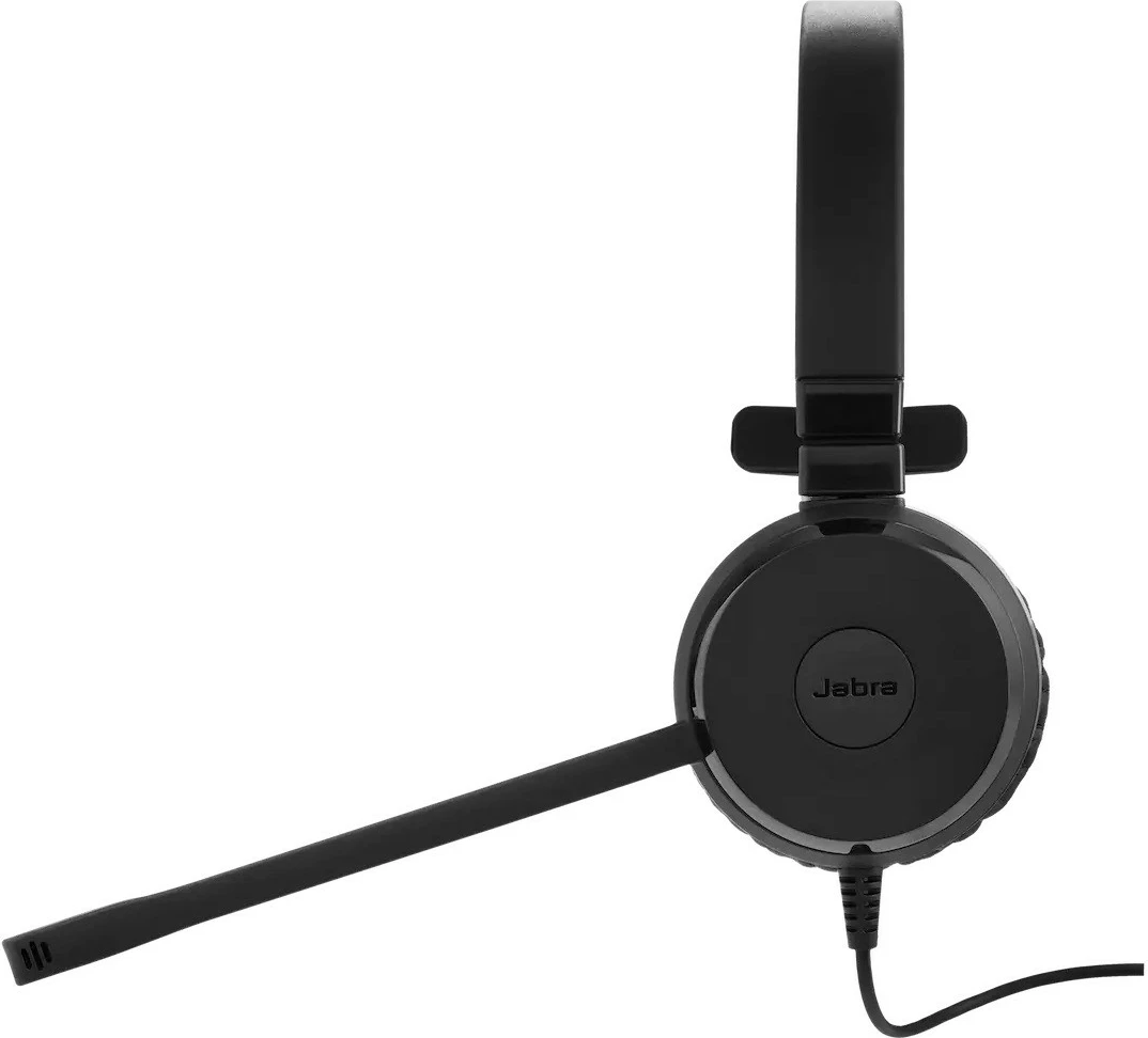 Slušalke z mikrofonom Jabra Evolve2 30 II UC, stereo, USB-A in USB-C, črne