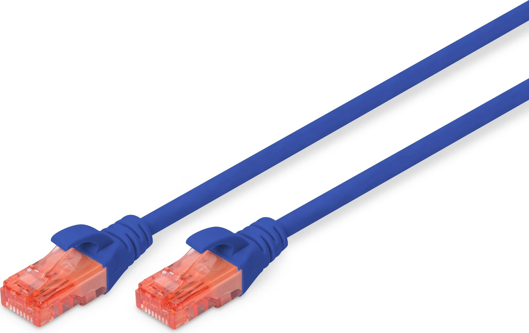 Kategoriziran omrežni kabel Cat6, 1 m, RJ-45, modra - Digitus