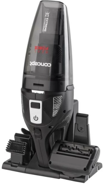 Ročni sesalnik, brezžičen Concept VP4380, 0,45 L, 18,5 V, črn, z dodatki Ročni sesalnik, brezžičen Concept VP4380, 0,45 L, 18,5 V, črn, z dodatki