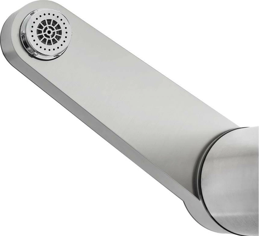 Električna pipa za vodo N'OVEEN IWH960, LED zaslon, inox, IPX4, srebrna