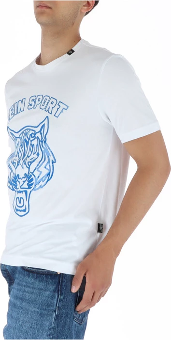 Majica Plein Sport, bela, za moške